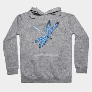 Watercolor Dragonfly Hoodie